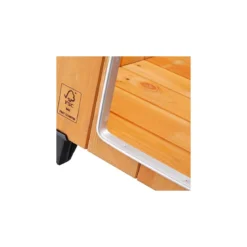 Cuccia per Cani Piccola 60,5x73,5x54,5 cm in legno da Esterno