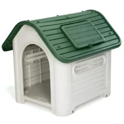 Cuccia per Cani Taglia Grande da Esterno Interno in Resina Impermeabile