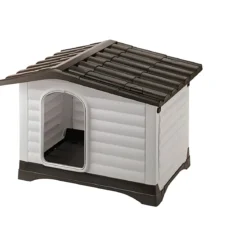 Cuccia per Cani 88x72x65 cm con pannello laterale ribaltabile