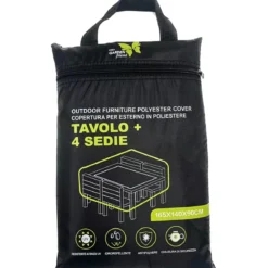 Custodia Protettiva per Tavolo e Sedie 165x140x90 cm