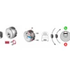 Defender Magnetico Disec MAG 3G Porta Blindata Cilindro Europeo Cromo Satinato
