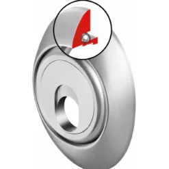 Defender Magnetico Disec MAG 3G Porta Blindata Cilindro Europeo Cromo Satinato