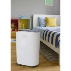 Deumidificatore Ardes Portatile 20L/24h Elettrico Display LED Bianco