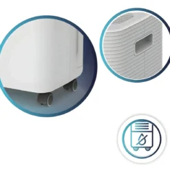 Deumidificatore Zephir 12 lt/24h 280W Serbatoio 2L con Ruote