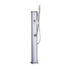 Doccia Riscaldamento Solare 20 litri Inox in Alluminio Giardino Esterno Piscina