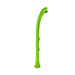 Doccia Riscaldamento Solare 28 litri Verde in Resina da Giardino Esterno Piscina