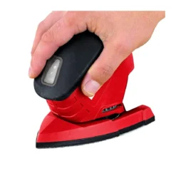 Einhell Levigatrice Angolare Palmare Mouse con Aspiratore Triangolare per Legno