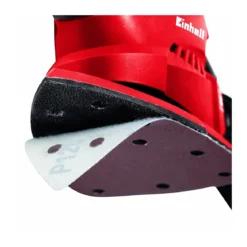 Einhell Levigatrice Angolare Palmare Mouse con Aspiratore Triangolare per Legno