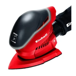Einhell Levigatrice Angolare Palmare Mouse con Aspiratore Triangolare per Legno