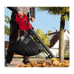 Einhell Soffiatore Elettrico da Esterno Sminuzzatore Aspiratore Foglie Giardino