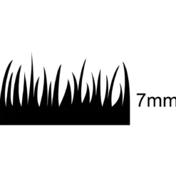 Erba Sintetica Drenante 7 mm 2x25 m Prato Effetto Realistico da Esterno