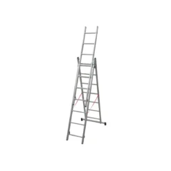 Facal Stilo Scala Alluminio 3x 7 Gradini Scaletta Allungabile Telescopica Cinte