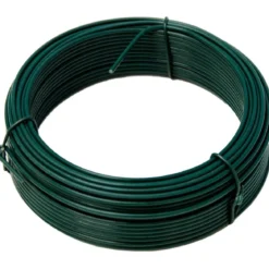 Filo Plastificato in Acciaio 90 metri 2.6 mm Tensione Legatura Rete Recinzione
