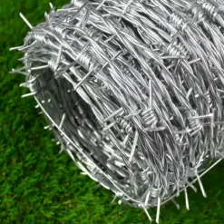 Filo Spinato Acciaio Zincato 100 Metri 2,2 mm per Recinzione Rete