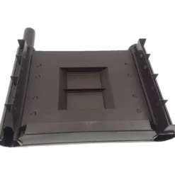 Fioriera Quadrata 43x43 con Grigliato 140 in Plastica da Esterno Pannello Moka