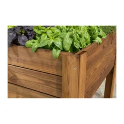 Fioriera 120x80 Orto Rialzato Urbano da Balcone Giardino Pensile Vaso in Legno