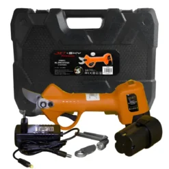 Forbici Elettriche 500W con Doppia Batteria 4Ah da Potatura