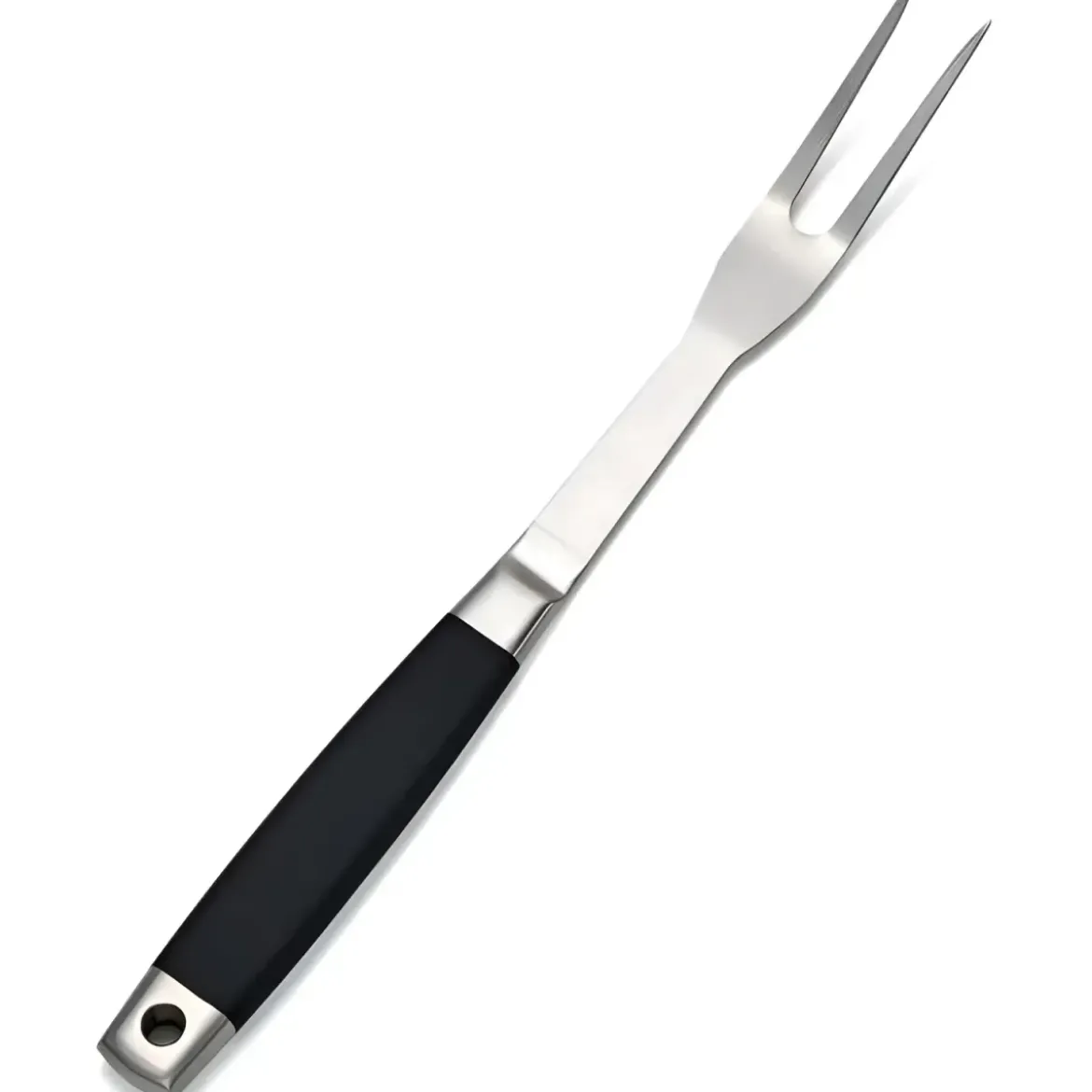 Forchettone Barbecue Acciaio Inox Manico Antiscivolo Utensile Griglia