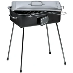 Fornacella Barbecue a Carbonella Campeggio Pieghevole Griglia Portatile Giardino