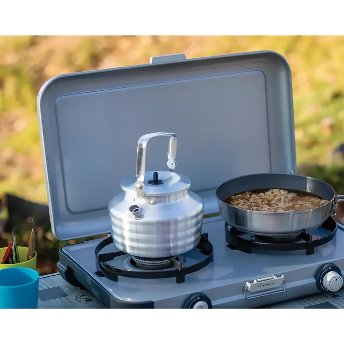 Fornello da Campeggio a 2 Fuochi Campingaz 2000W