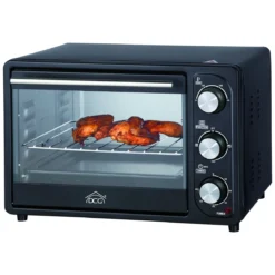 Forno Elettrico Nero 1300W lt20 DCG 45,5x26x26,5 cm