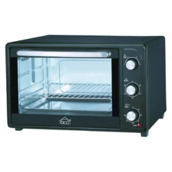 Forno Elettrico Ventilato Nero 1800W lt45 DCG 61x44x39 cm