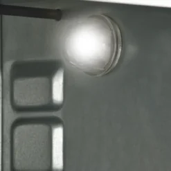 Forno Elettrico Ventilato 1380W Grill Vassoio Griglia Pinza Rosso Nero