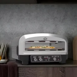 Forno Pizza Elettrico 2200W DCG 20L Pietra Refrattaria Digitale Timer