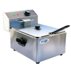 Friggitrice Acciaio Inox Capacità 5,5L Professionale 2560 W Catering