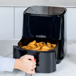 Friggitrice ad Aria Black & Decker 1450W 5L Digitale Antiaderente Nero