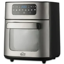 Friggitrice ad Aria DCG 10L 1700W Nero Display Touch con Accessori
