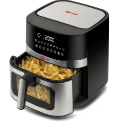 Friggitrice ad Aria Girmi 9L 2200W Digitale 10 Programmi Nero