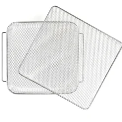 Friggitrice ad Aria Girmi 1800W 12L con Girarrosto Spiedini Grigio