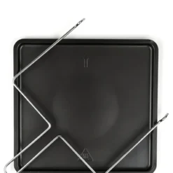 Friggitrice ad Aria Girmi 1800W 12L con Girarrosto Spiedini Grigio