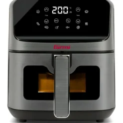 Friggitrice ad Aria Girmi 1500W 4,2L Digitale Timer 60 min Grigio