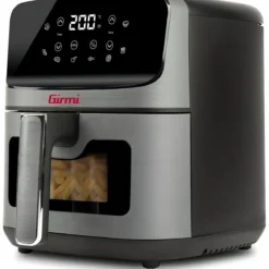 Friggitrice ad Aria Girmi 1500W 4,2L Digitale Timer 60 min Grigio