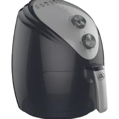 Friggitrice ad Aria 2,5L 1500W Nero Termostato Regolabile Antiaderente