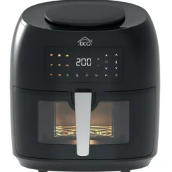 Friggitrice ad Aria 1800W 8L DCG Nero Display Touch Antiaderente