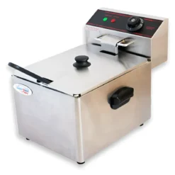Friggitrice in Acciaio Inox Capacità 8L Professionale 2500 W Catering