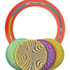 Frisbee Bocce 4 Dischi in Silicone Gioco da Esterno Spiaggia con Borsa