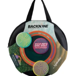 Frisbee Bocce 4 Dischi in Silicone Gioco da Esterno Spiaggia con Borsa