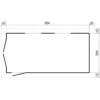 Garage in Legno 3x6 Box Auto Attrezzi da Esterno 21 m2 a Pannelli