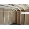 Garage in Legno 354x486 cm Box Auto Moto 17 m2 Grigio Scuro a Pannelli