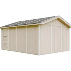 Garage in Legno 354x486 cm Box Auto Moto 17 m2 Pannelli LP SmartSide