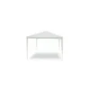 Gazebo Bianco Smontabile 3x4 Acciaio Duraturo Copertura Ombra Fiere Giardino