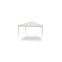 Gazebo Bianco 3x2 metri in Acciaio da Giardino