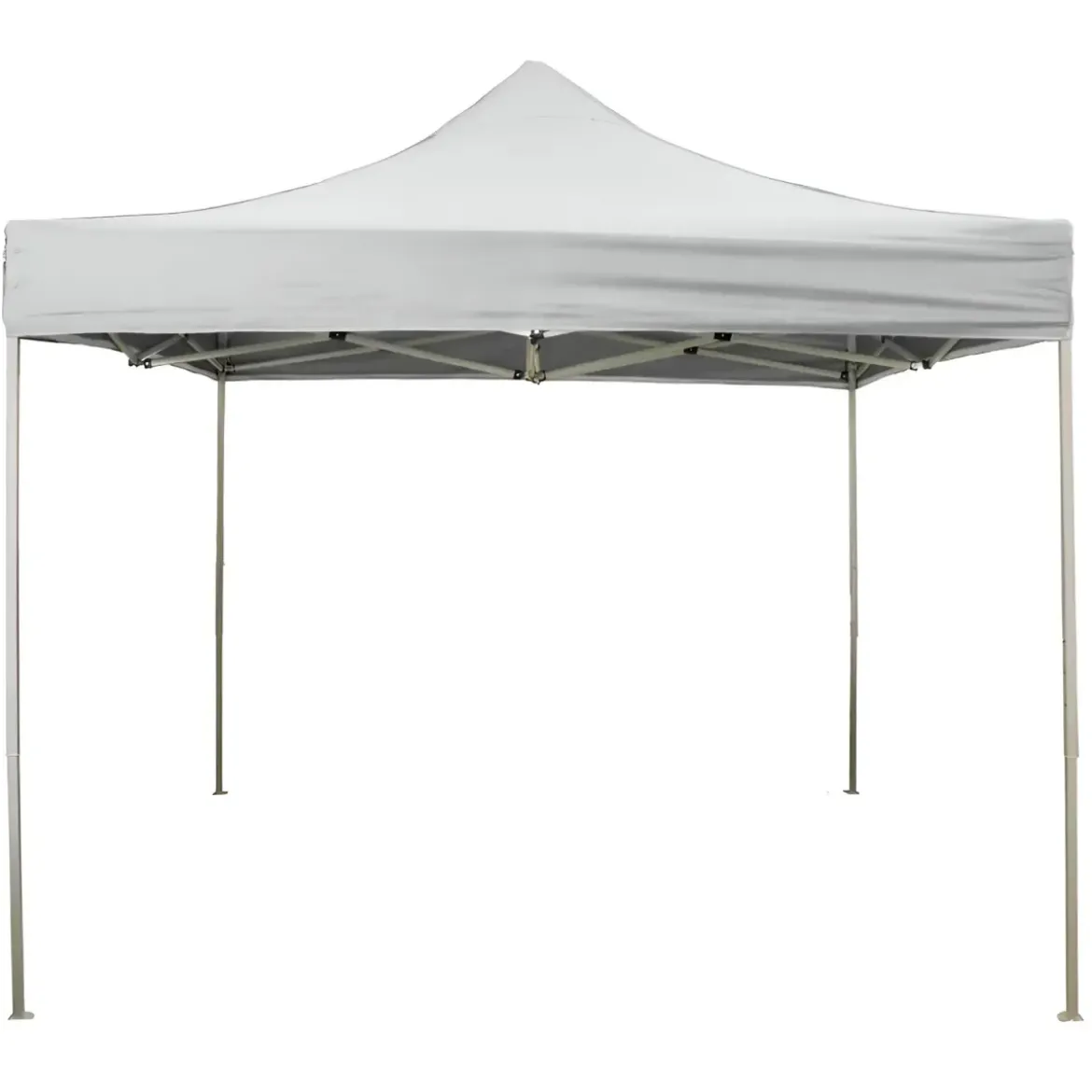 Gazebo da Giardino 3x2 a Fisarmonica Impermeabile Bianco con Sacca