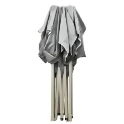 Gazebo da Giardino 3x3 a Fisarmonica Impermeabile Bianco con Sacca