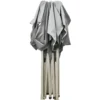 Gazebo da Giardino 2x2 a Fisarmonica Impermeabile Bianco con Sacca