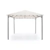 Gazebo in Ferro 3x3 metri Tendone Impermeabile da Giardino